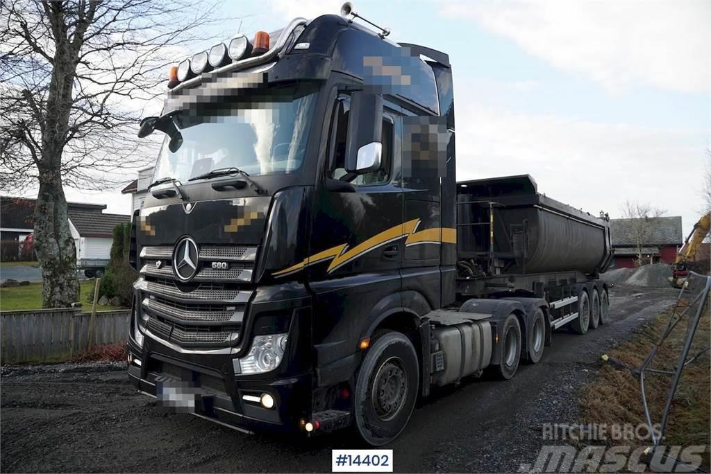 Mercedes-Benz Actros 2653 6x4 Truck w/ hydraulics. Trækkere