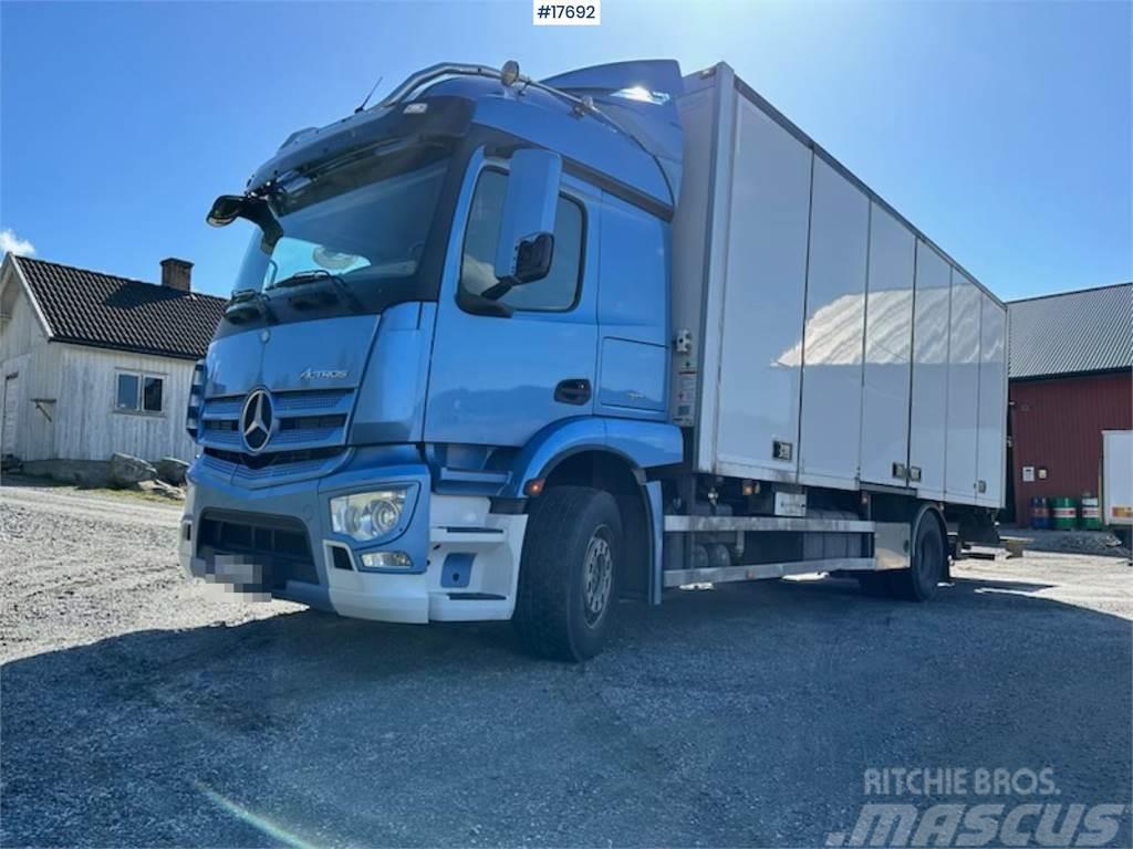 Mercedes-Benz Actros 4x2 Box truck w/ full side opening and frid Fast kasse