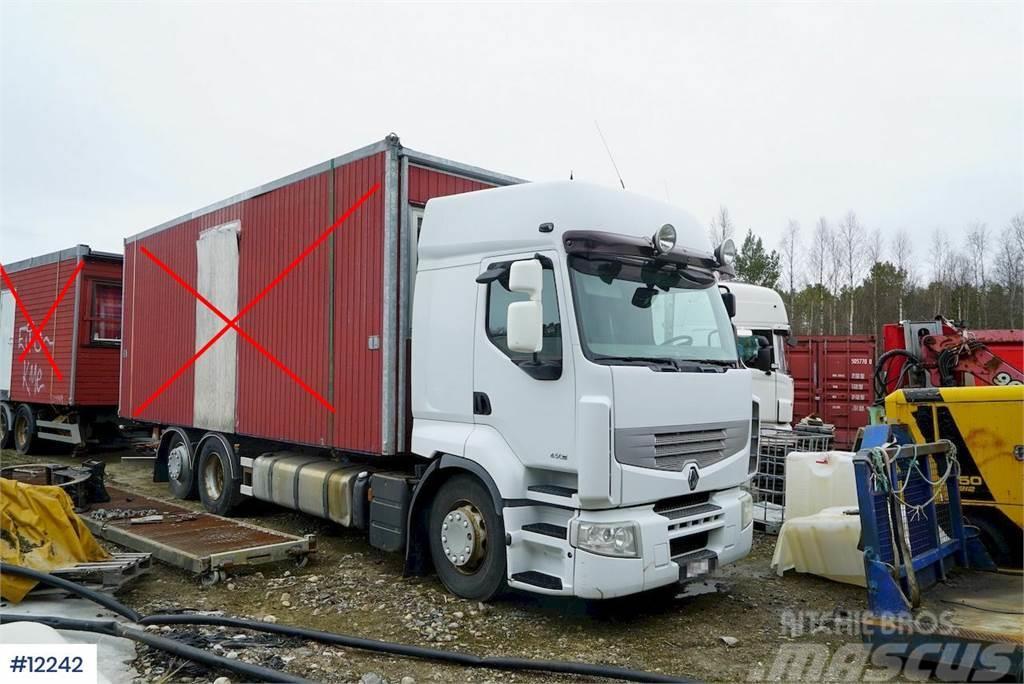 Renault Premium 450DXI container chassis Lastbiler med containerramme / veksellad