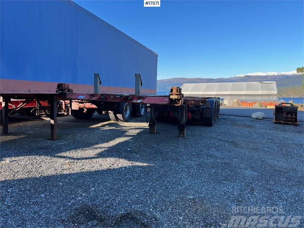 Renders 3 Axle Container trailer w/ extension to 13.60 Andre anhængere