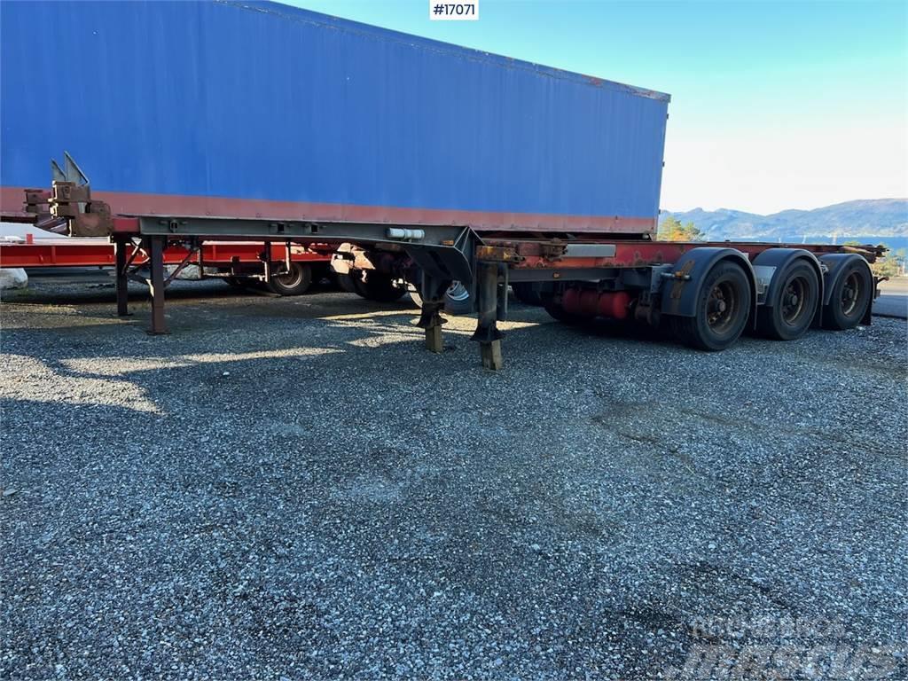 Renders 3 Axle Container trailer w/ extension to 13.60 Andre anhængere