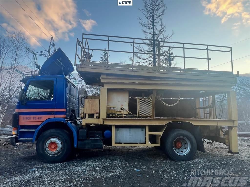 Scania P93m lift truck (motor equipment) Lastbilmonterede lifte