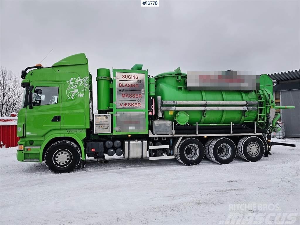 Scania R420 tridem 8x4 super suction w/only 1 owner Forsvar/Miljø