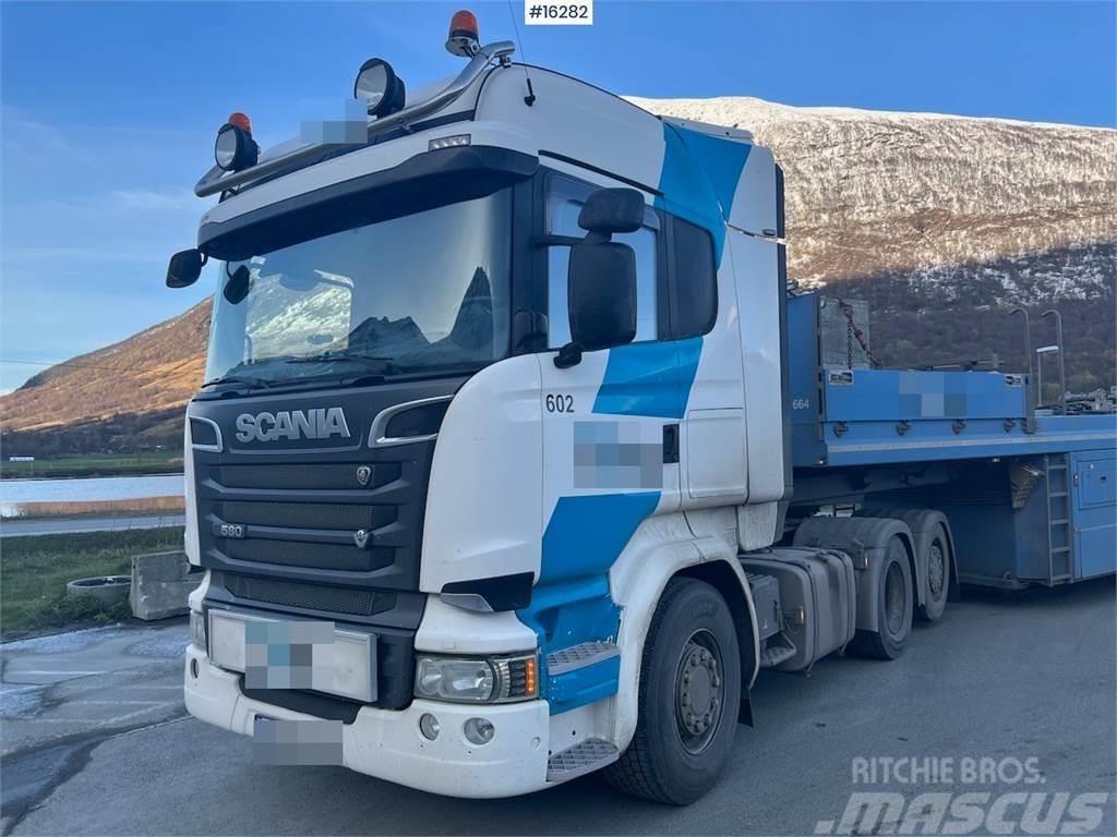 Scania R580 6x2 tractor unit w/ Euro 6 SEE VIDEO Trækkere
