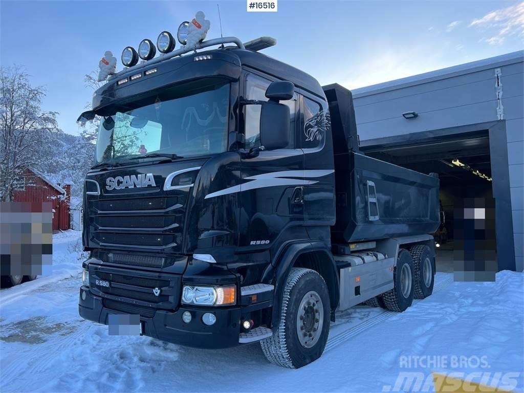 Scania R580 6x4 tipper WATCH VIDEO Lastbiler med tip