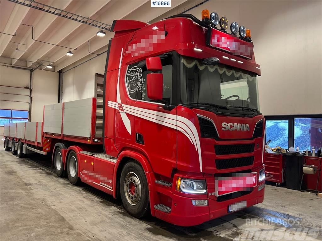 Scania R650 6x4 tow truck w/ hydraulics WATCH VIDEO Trækkere