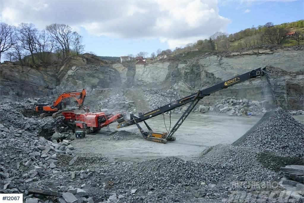 Terex Finlay J-1175 Jaw crusher with magnetic band. Few hours Knusere - anlæg
