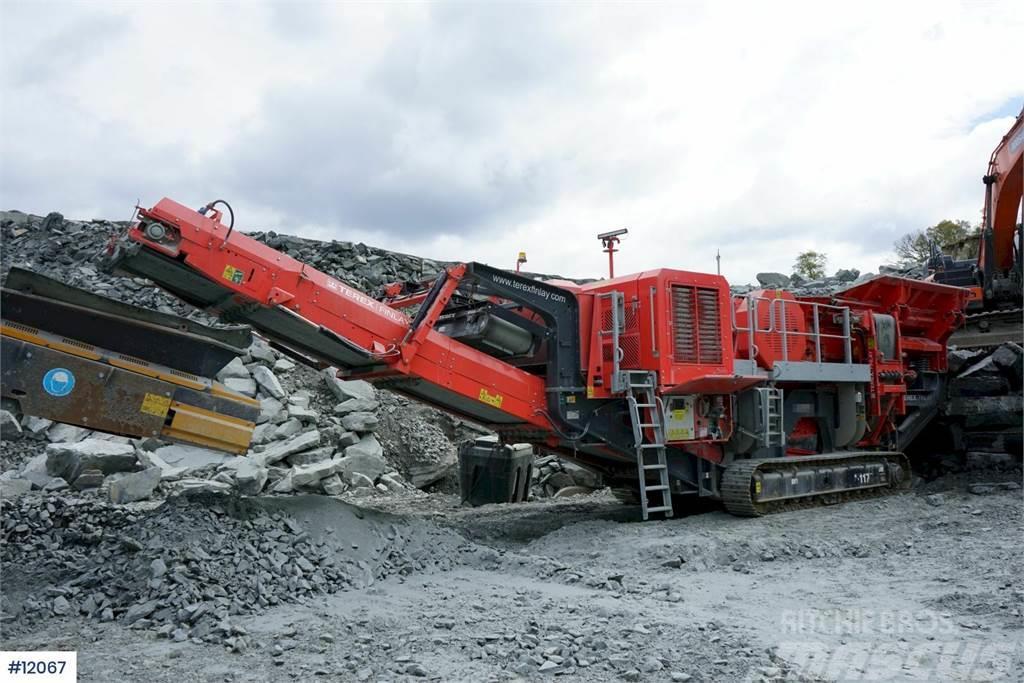 Terex Finlay J-1175 Jaw crusher with magnetic band. Few hours Knusere - anlæg