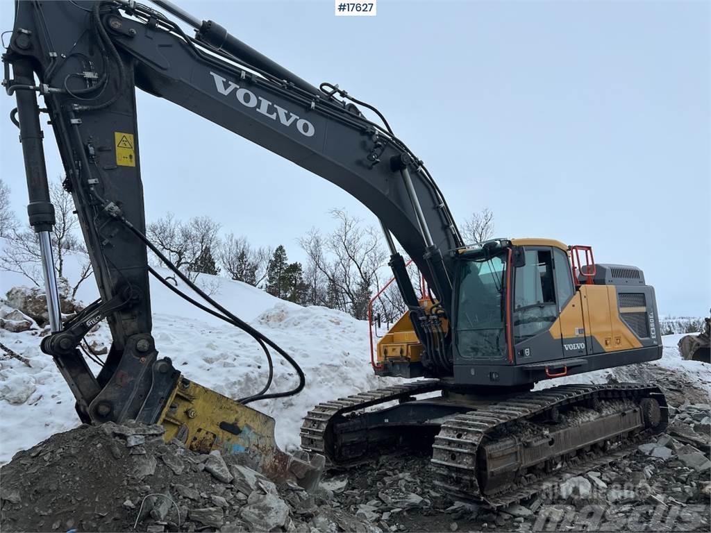 Volvo EC380EL excavator w/ 4370 hours WATCH VIDEO Gravemaskiner på larvebånd