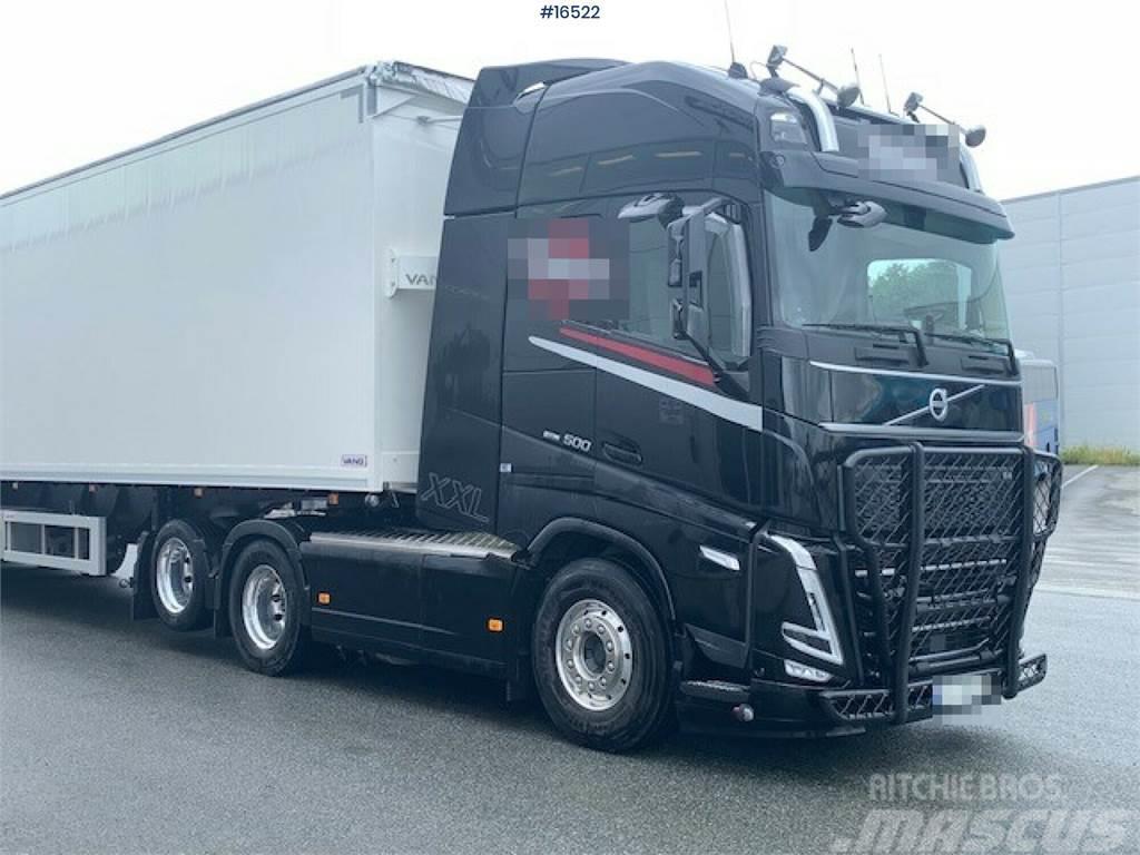 Volvo FH500 6x2 truck with hyd. XXL cabin and only 56,50 Trækkere