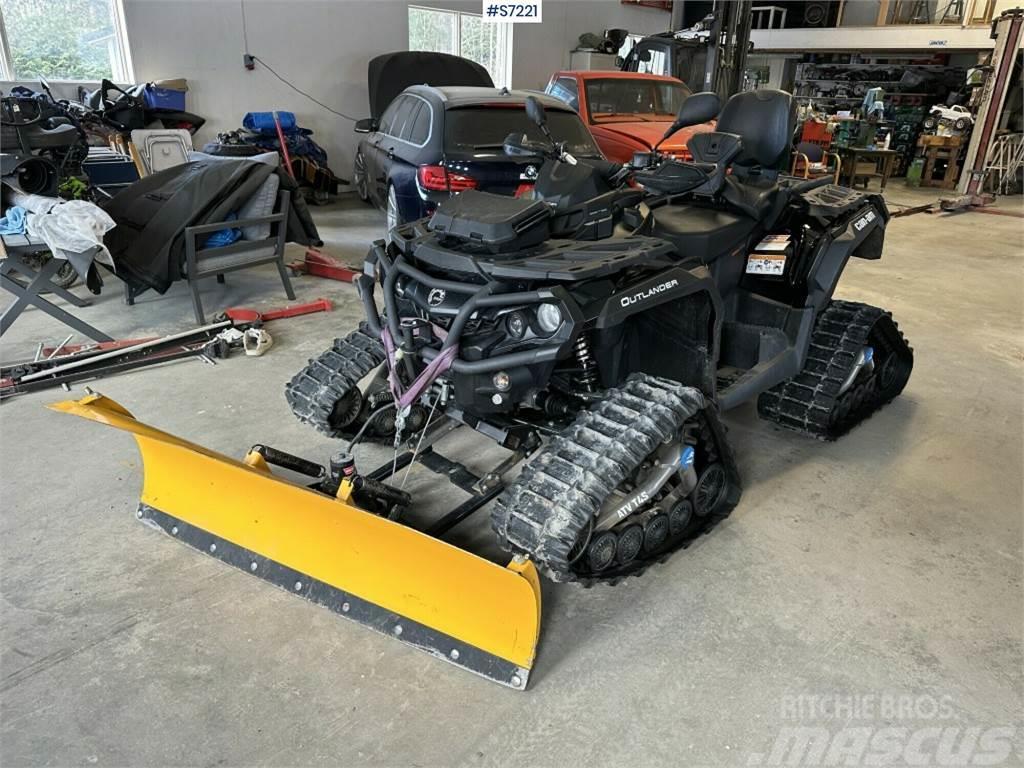 Can-am Outlander 1000 Max XTP with track kit, plow and sa Andre