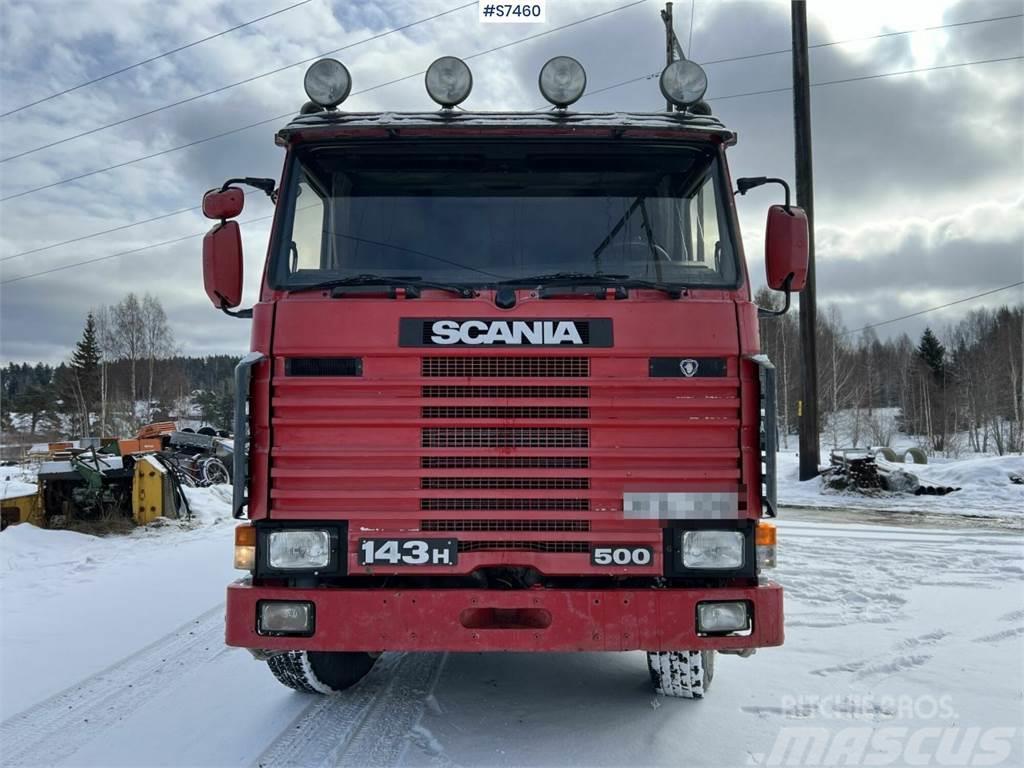 Scania R143 HL 8x2 59 with Atlas Copco XRVS466 compressor Forsvar/Miljø