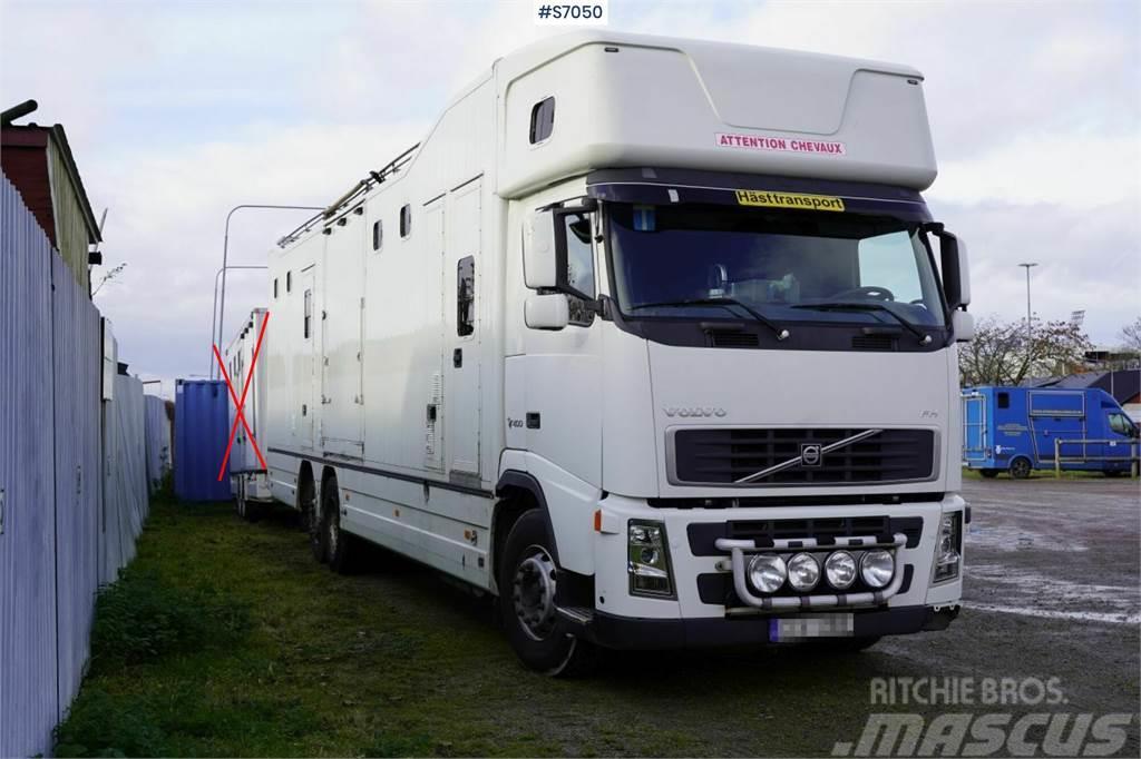 Volvo FH 400 6*2 Horse transport with room for 9 horses Lastbiler til dyretransport