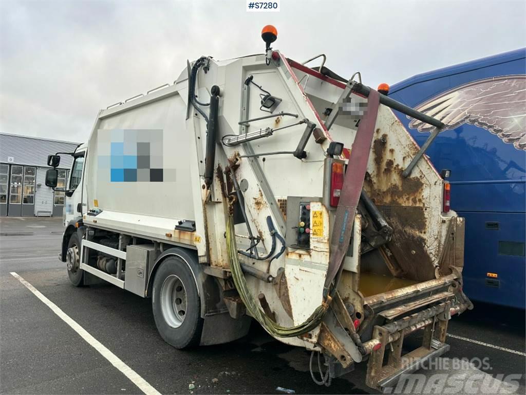 Volvo FL 4*2 Garbage Truck with rear loader Renovationslastbiler