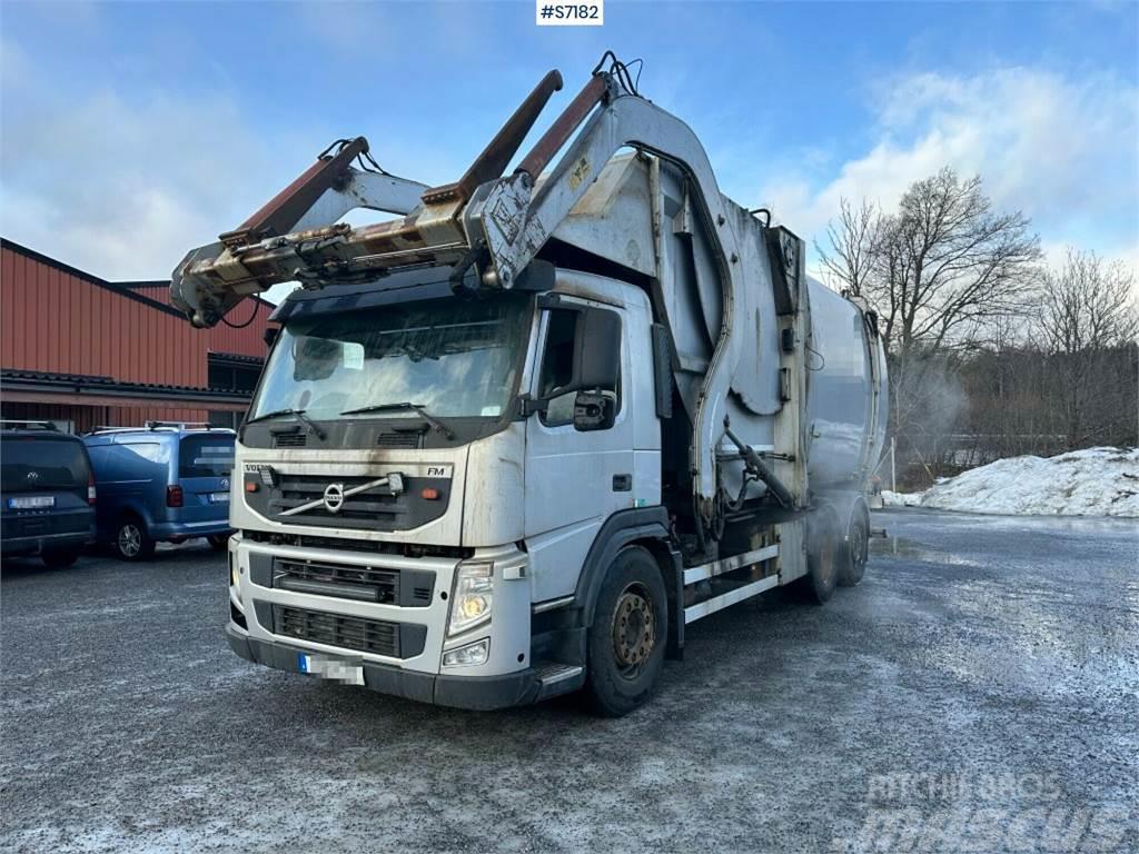 Volvo FM 6x2 Garbage truck with front loader Renovationslastbiler