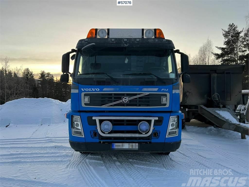 Volvo FM400 6*2 Crane Truck with tiltable flatbed + Palf Lastbil med kran