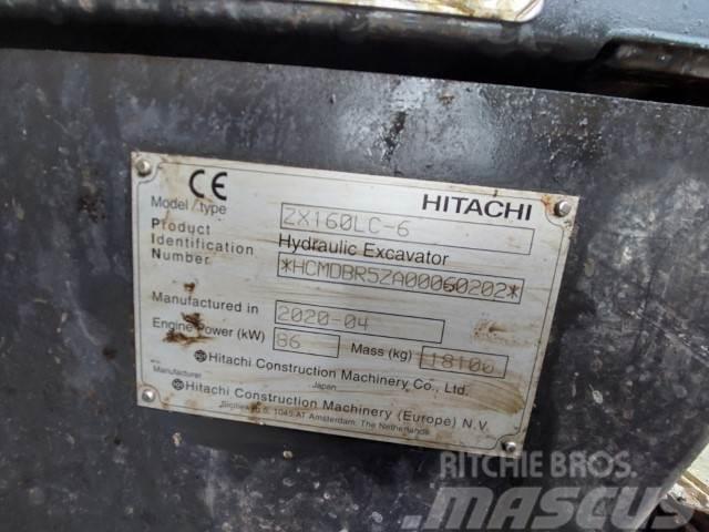 Hitachi ZX160 LC-6 Gravemaskiner på larvebånd