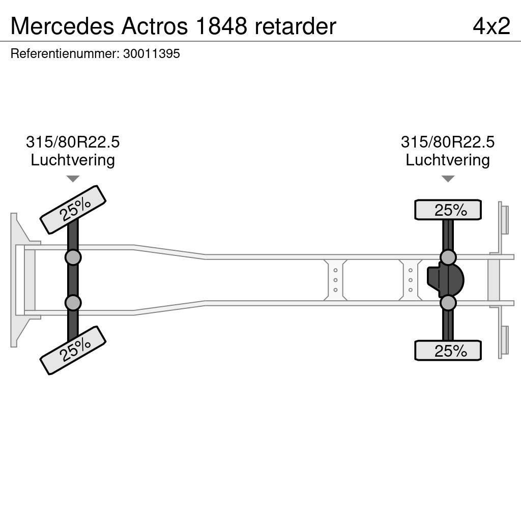 Mercedes-Benz Actros 1848 retarder Chassis