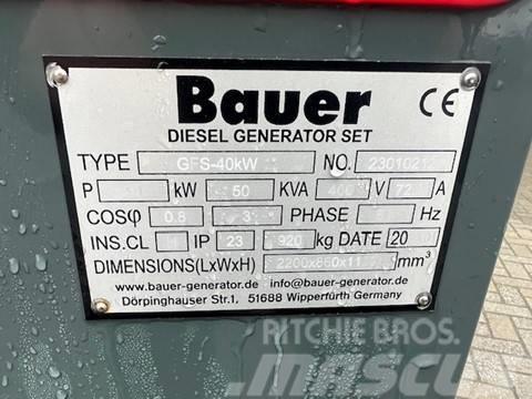 Bauer GFS-40 kW Dieselgeneratorer