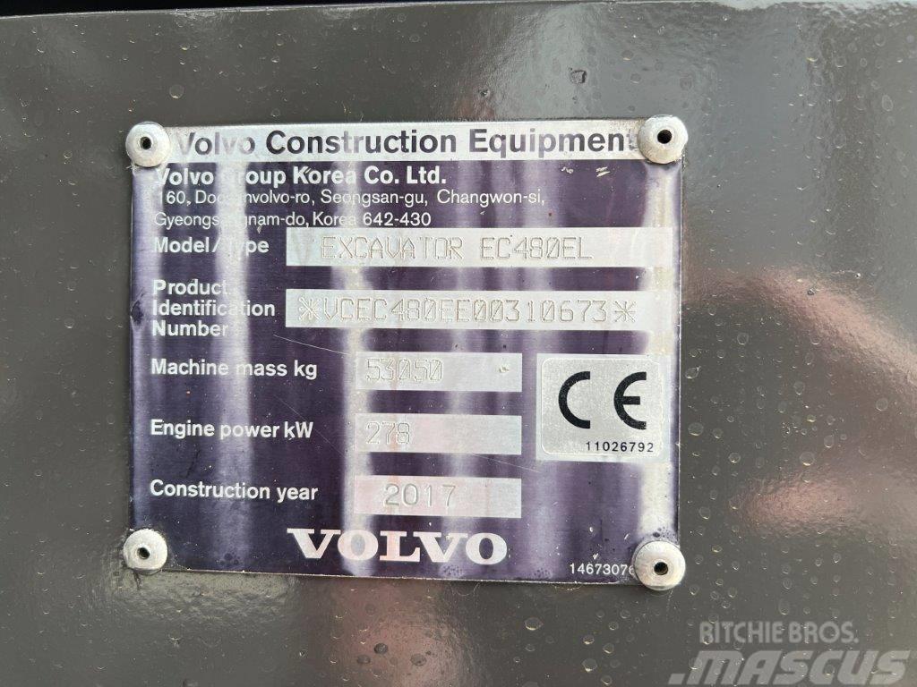 Volvo EC480EL Gravemaskiner på larvebånd