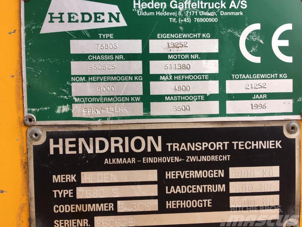 Heden 7680S Diesel gaffeltrucks