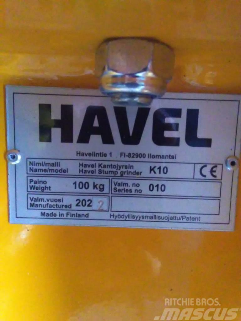  Havel K10 kantojyrsin 1,5-10 t koneisiin Planeringsmaskiner
