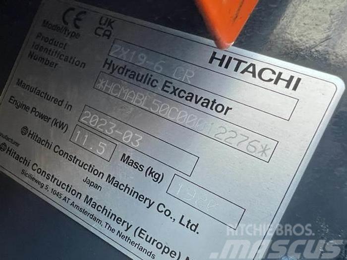Hitachi ZX 19-6 Minigravemaskiner