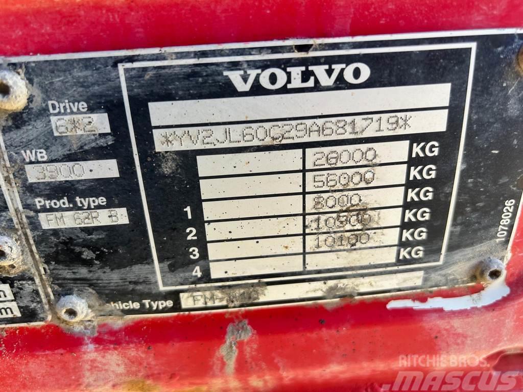 Volvo FM340 6X2 + ROPSONS+EURO5+BOX VIBRATION+FULL STEEL Lastbiler med tip