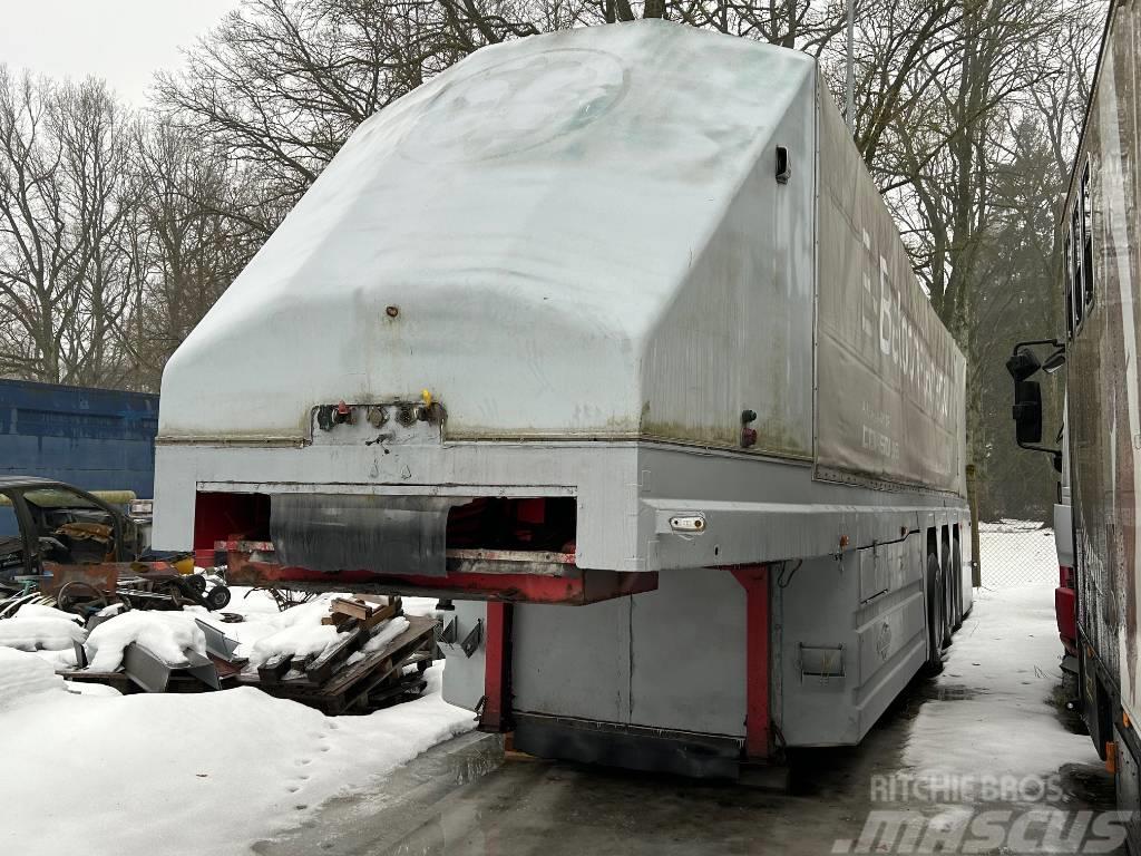 Orthaus OGT 24/B Semi-trailer med lad/flatbed