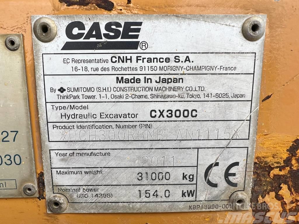 CASE CX300C - Dutch Machine / CE + EPA Materialehåndteringsmaskiner