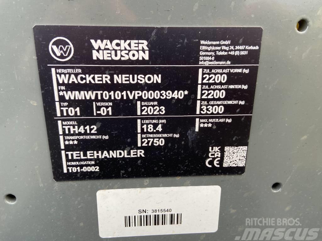 Wacker Neuson TH412 Teleskoplæssere