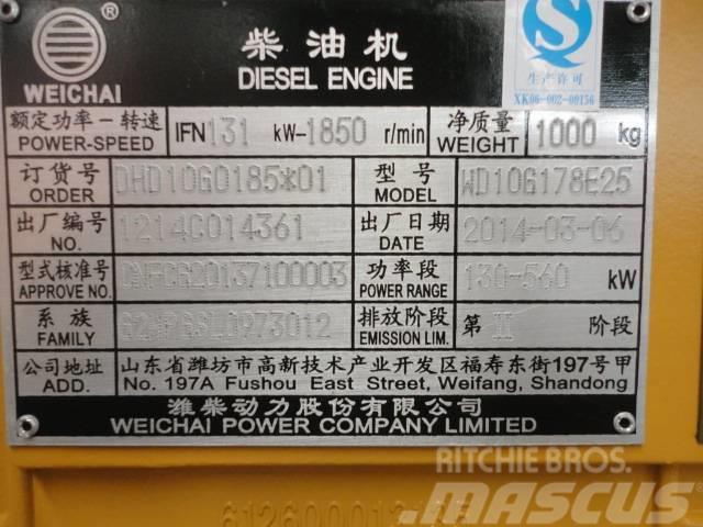 Weichai WD10G178E25 engine assy and parts Motorer