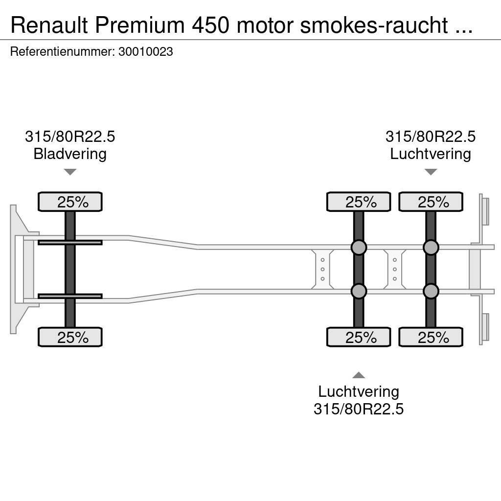 Renault Premium 450 motor smokes-raucht PROBLEM Chassis