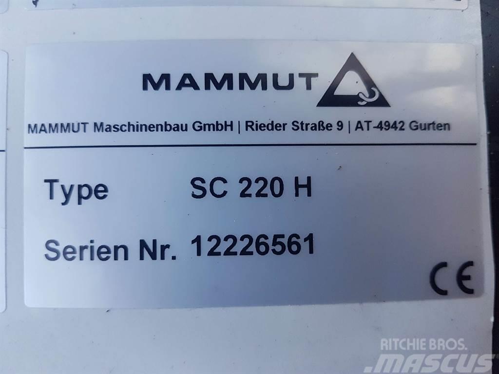 Mammut SC220H - Silage cutter/Silageschneider/Kuilhapper Fodringsinventar