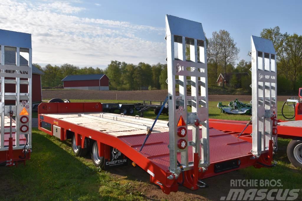 Chieftain 2-axl Maskintransportkärra traktor Andre Semi-trailere