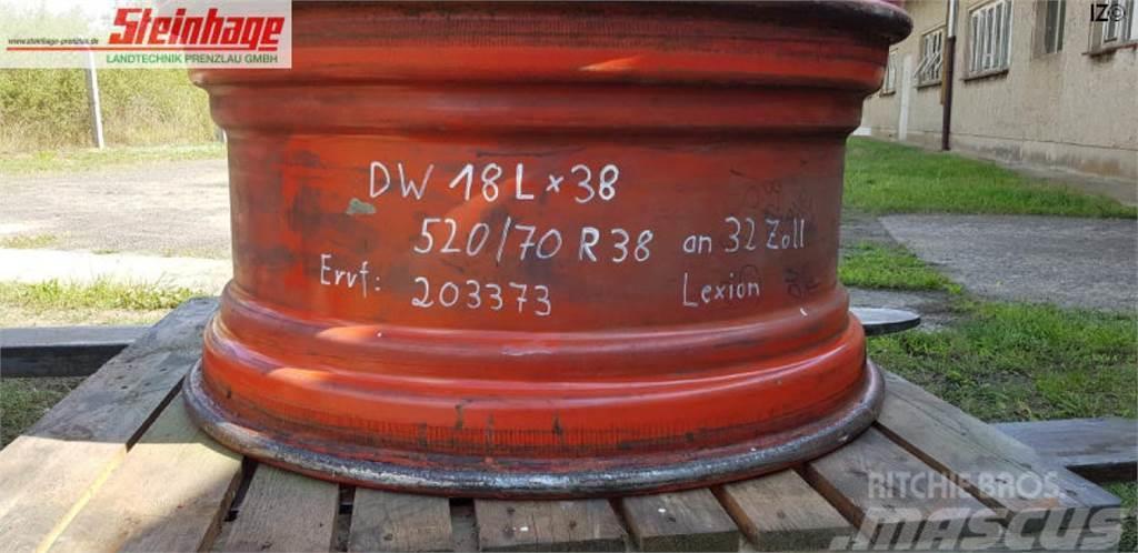 CLAAS DW 18L38 (Zwilling) Hjul, Dæk og Fælge