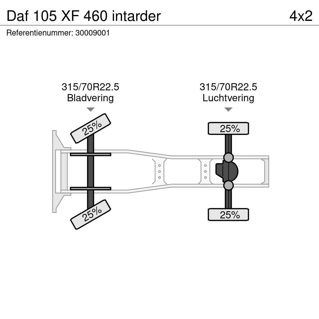 DAF 105 XF 460 intarder Trækkere