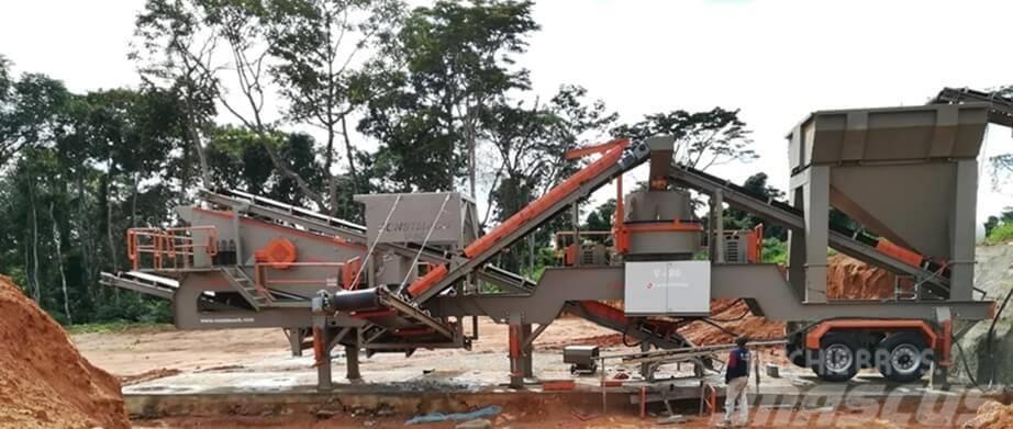 Constmach Mobile VSI Crushing Plant | Sand Making Machine Mobile knusere