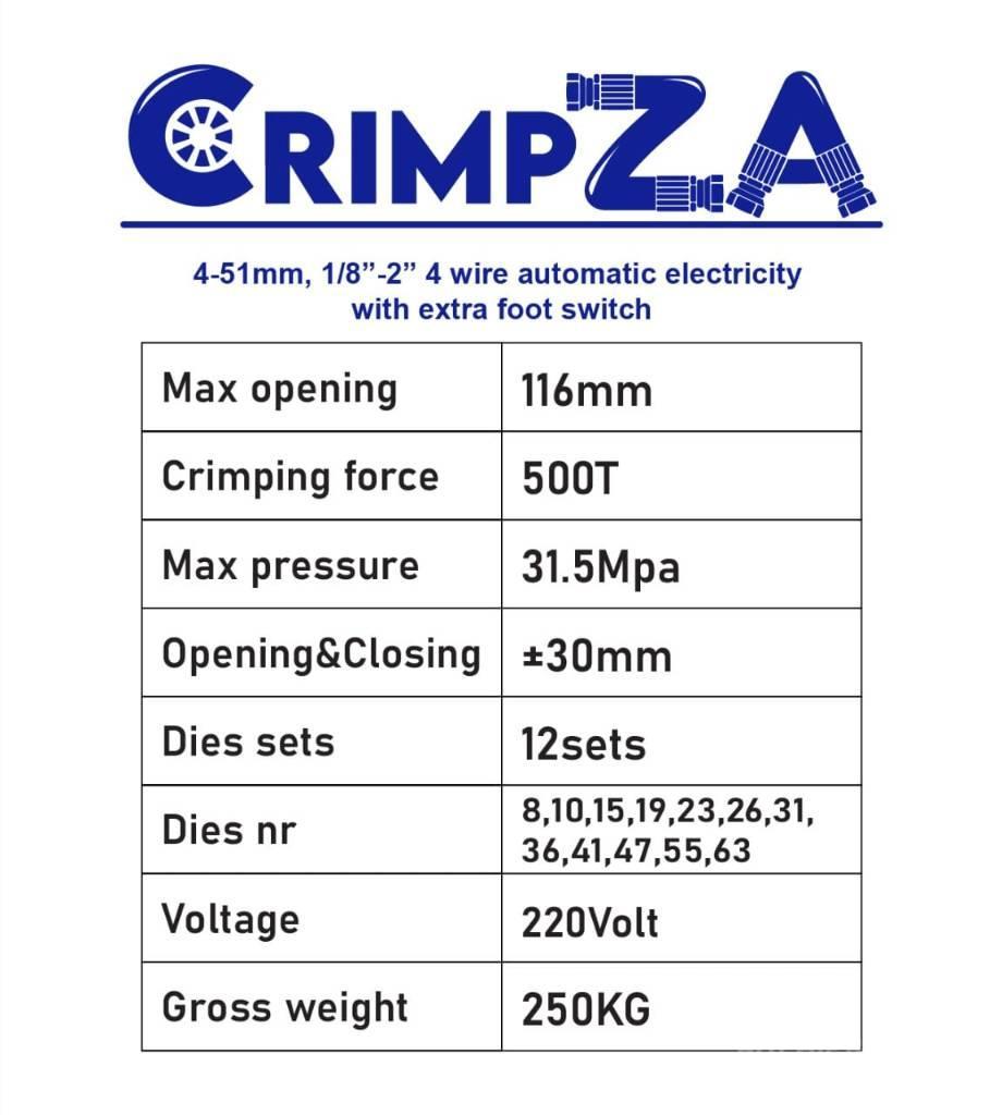  CrimpZA Crimping, Skiving, Cutting Equipment 12v/2 Andet - entreprenør