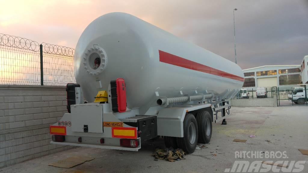 MAS TRAILER TANKER NEW MODEL LPG TANKER SEMI TRAILER Semi-trailer med Tank