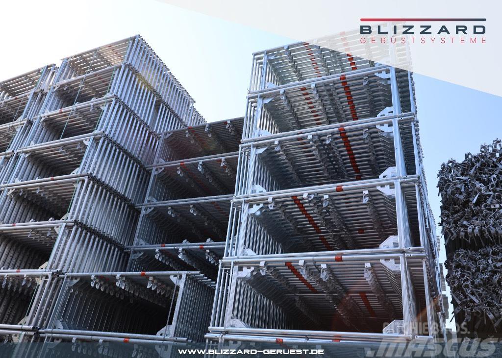 Blizzard S70 1035 m² Gerüst aus Stahl *NEU* | Vollaluböden Stillads udstyr