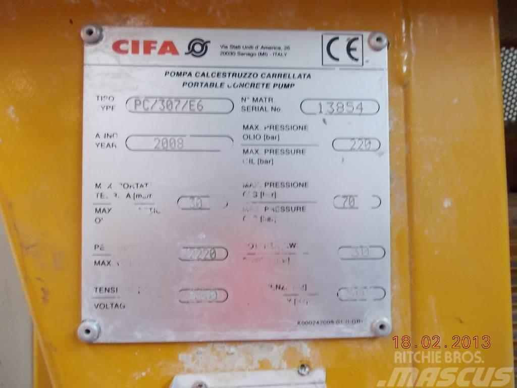 Cifa PC 307 E6 Betonpumper