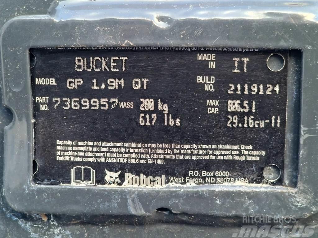 Bobcat L85- 141 hours - Fork & Bucket - Central greasing Special gravemaskiner