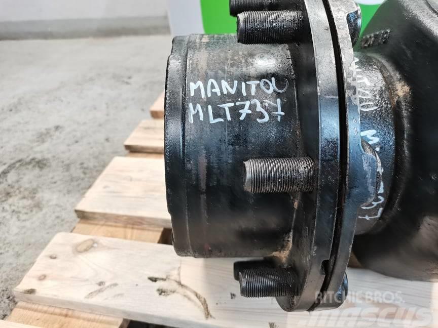 Manitou MLT 741 {wheel hub Spicer Dæk, hjul og fælge