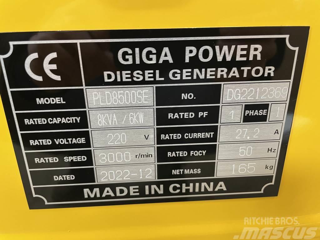  Giga power PLD8500SE 8KVA silent set Andre generatorer
