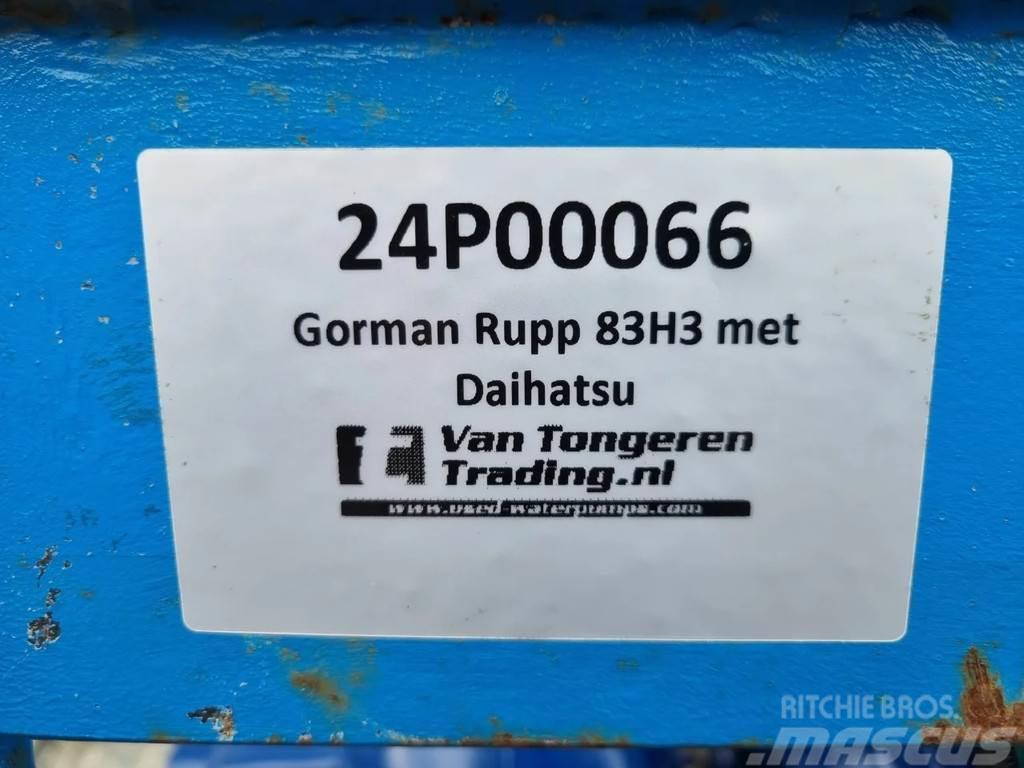 Gorman-Rupp Daihatsu DM850D Vandpumper