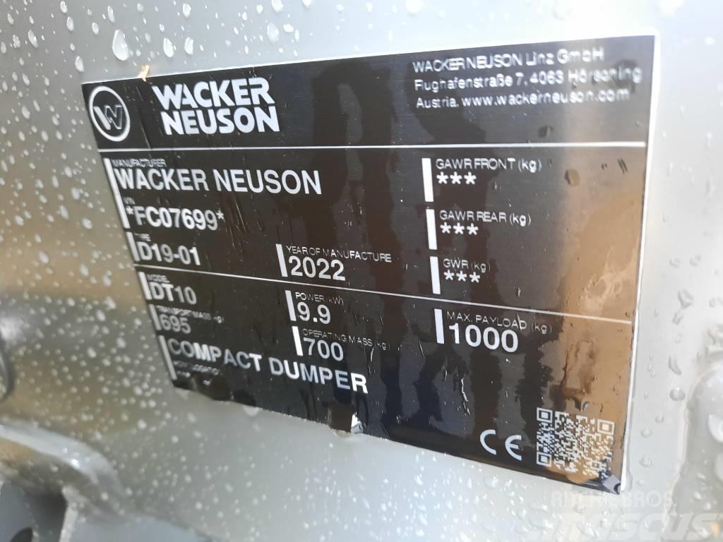 Wacker Neuson DT 10 Bælte-tipvogn