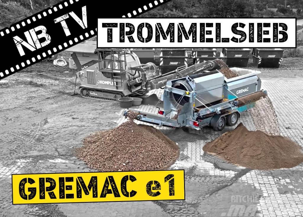Gremac e1 Trommelsiebanlage - Radmobil Mobile sorterværker
