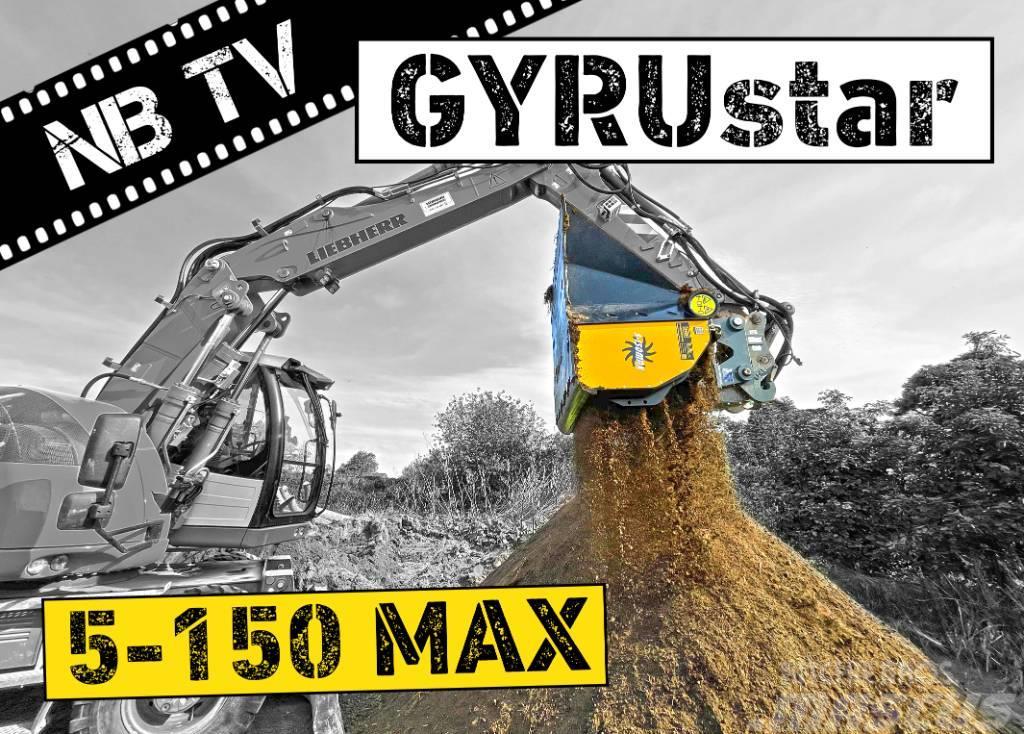 Gyru-Star  5-150MAX | Siebschaufel Radlader, Bagger Skovle