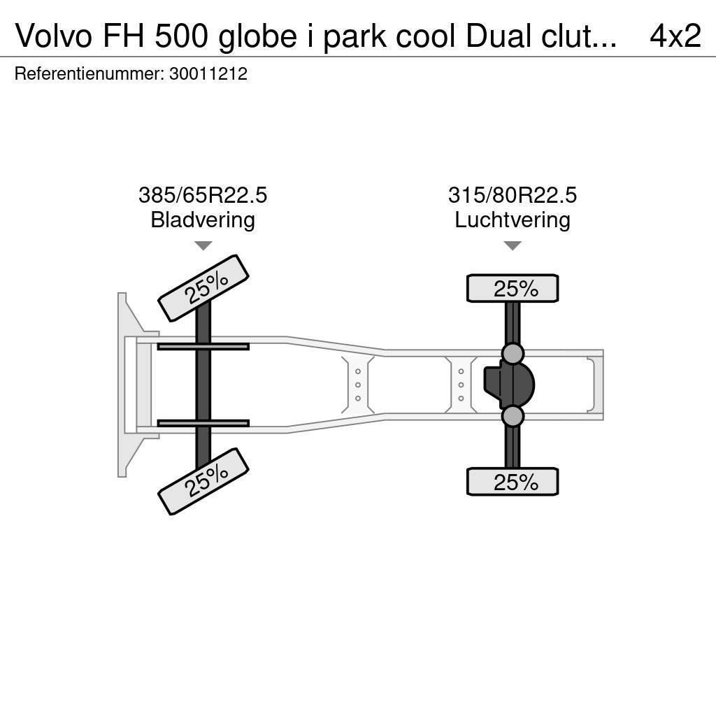 Volvo FH 500 globe i park cool Dual clutch21/12/16 Trækkere